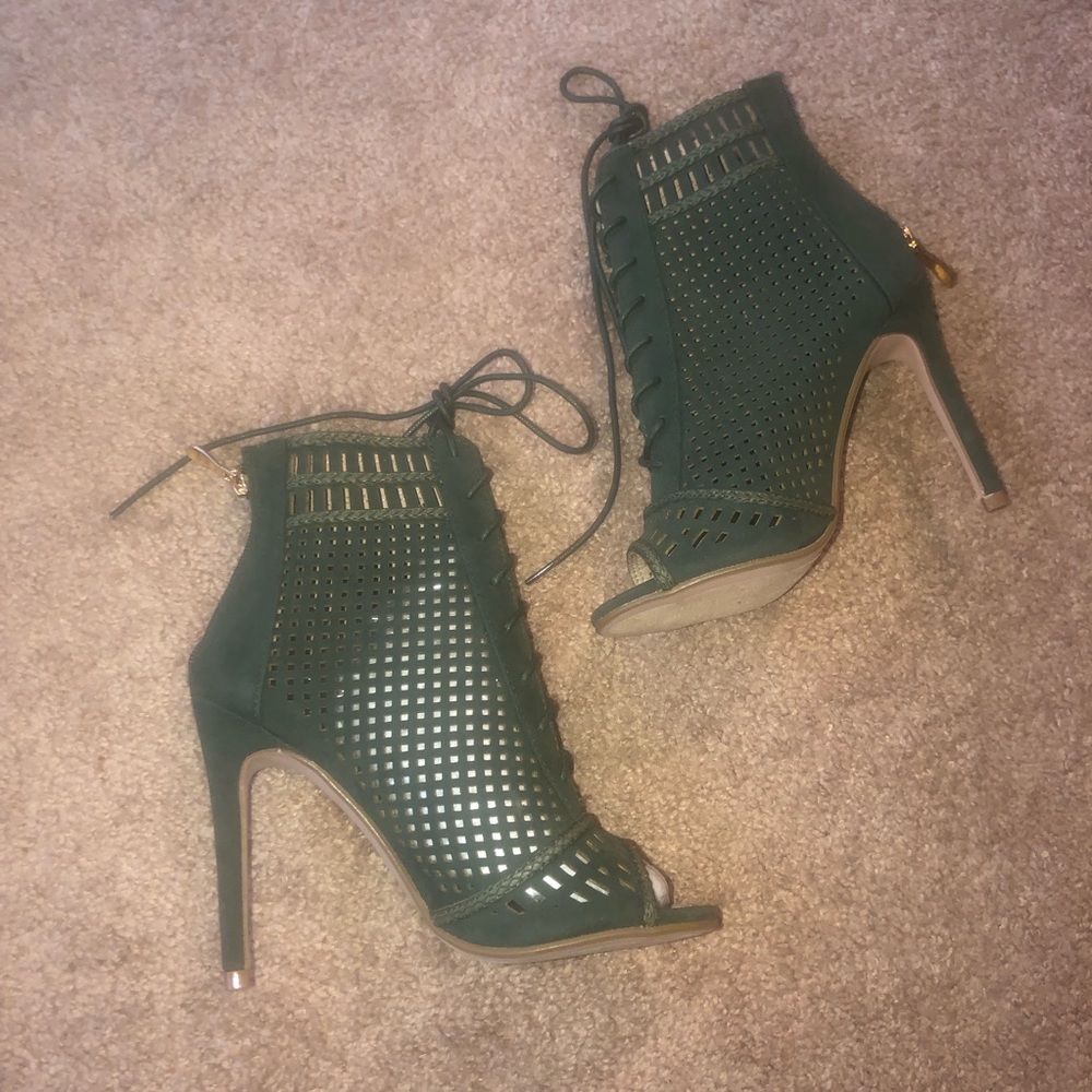 Laser cut booties